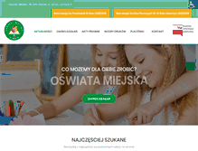 Tablet Screenshot of oswiata-otwock.pl